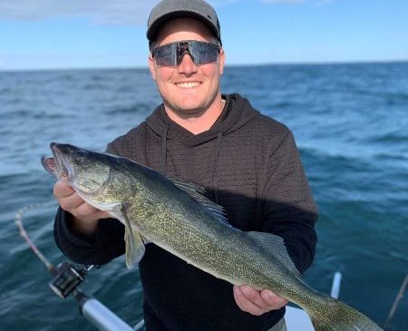 Man holding a fish